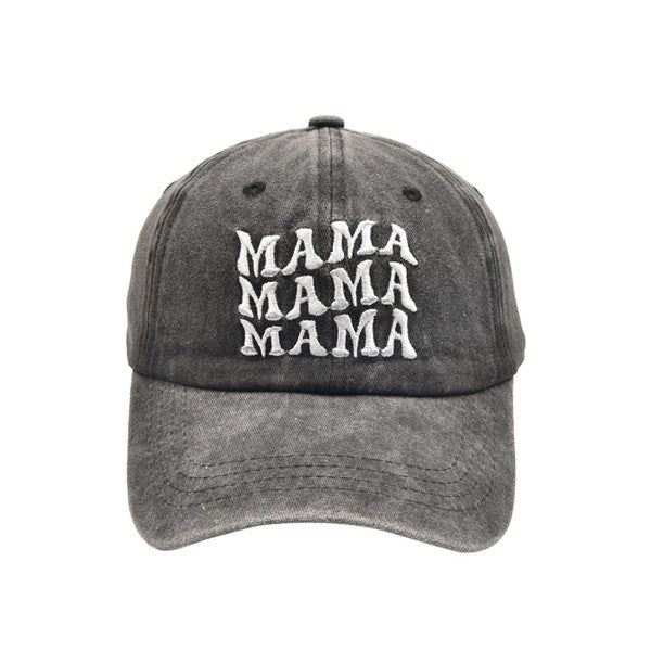 Mama Mini Stacked Matching Mom Me Hats Caps