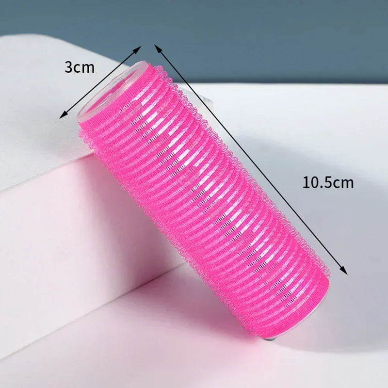 Self-Adhesive Hair Rollers for Curls | Heatless Lazy Hair Curling Tool